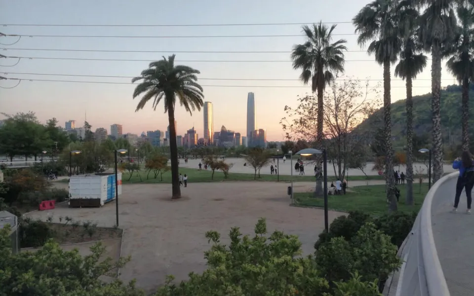 Jan-Jelle tijdens zijn stage in Chilli 2