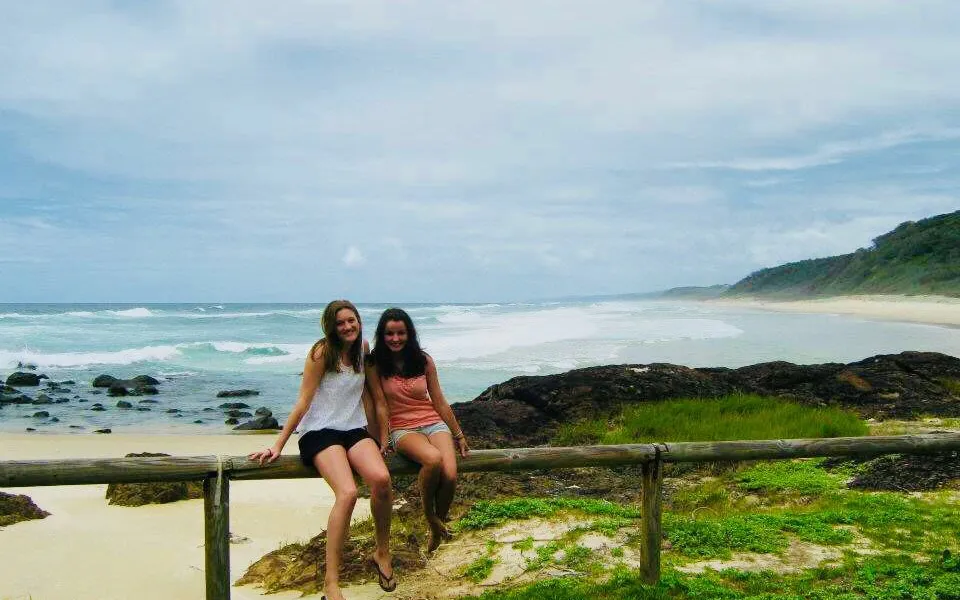 Copywriter Anne-Marie tijdens haar tijd in Australië 1