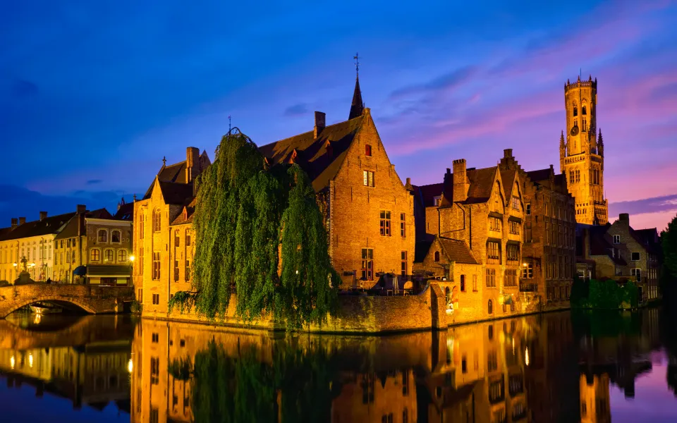 Brugge stage in Belgie