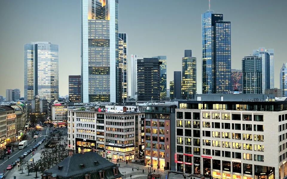 Frankfurt stage in Duitsland