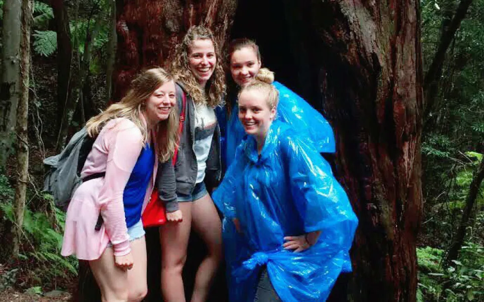 Jacqueline tijdens haar stage in Sydney