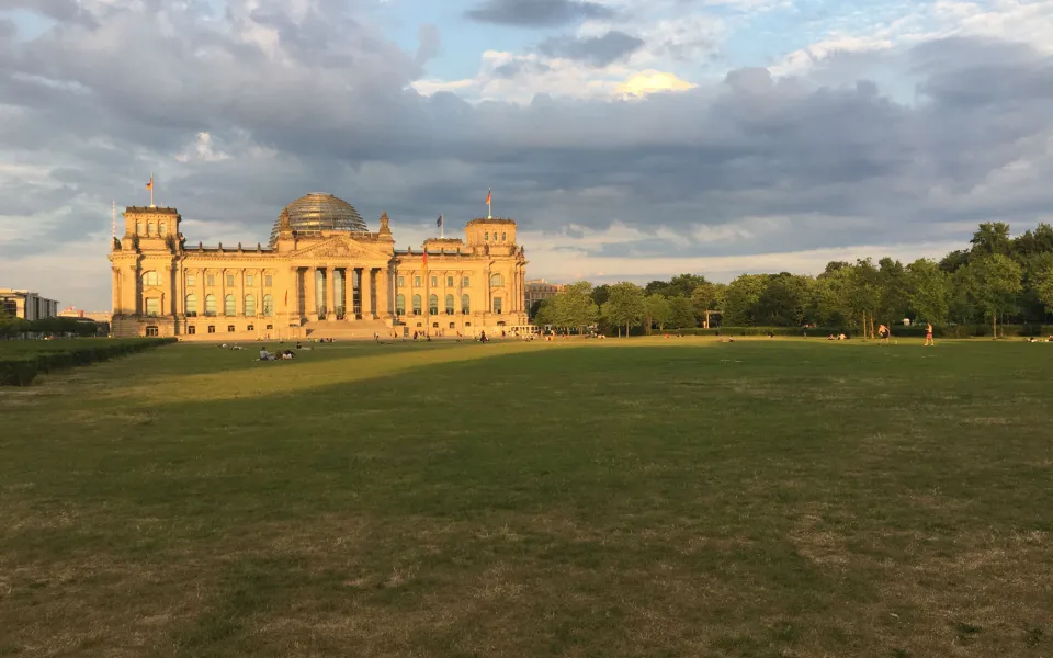 Roos tijdens haar stage in Berlijn 2