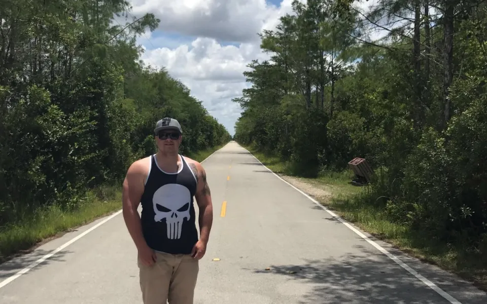 Thijs tijdens zijn stage in Miami, USA! 1