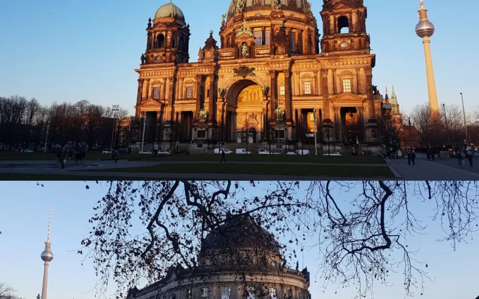 Jordy tijdens zijn stage in Berlijn 2