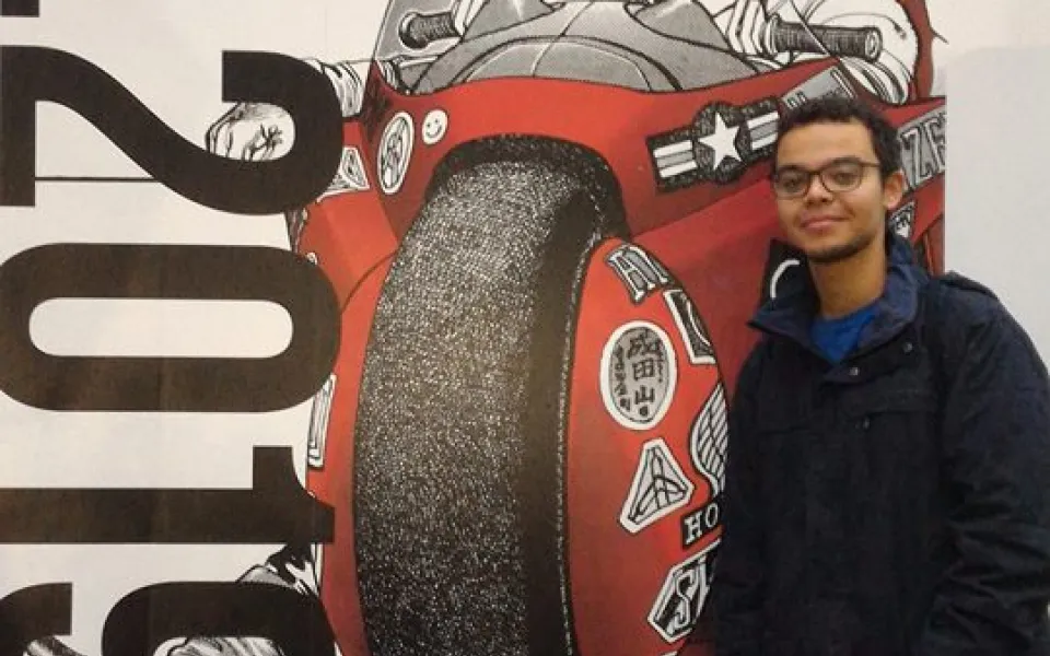 Koshin tijdens zijn stage in Japan! 2