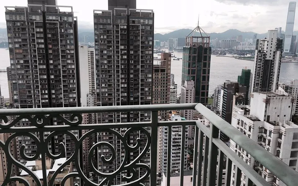 Linda tijdens haar stage in Hong Kong 2