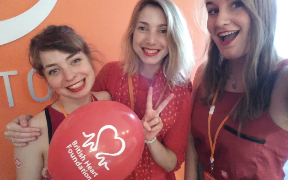 Lotte tijdens haar stage in Bristol 2