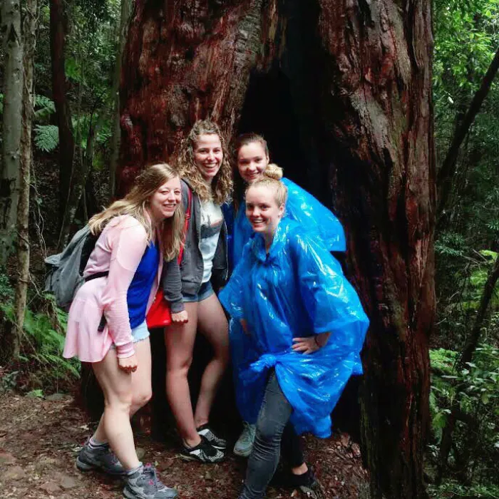 Jacqueline tijdens haar stage in Sydney
