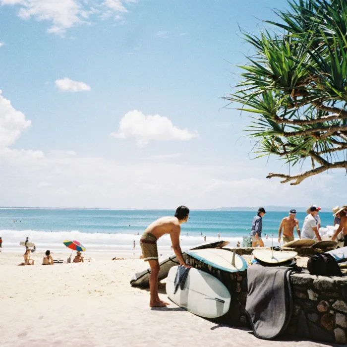 Noosa stage in Australie