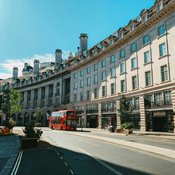 Pim tijdens zijn stage in London