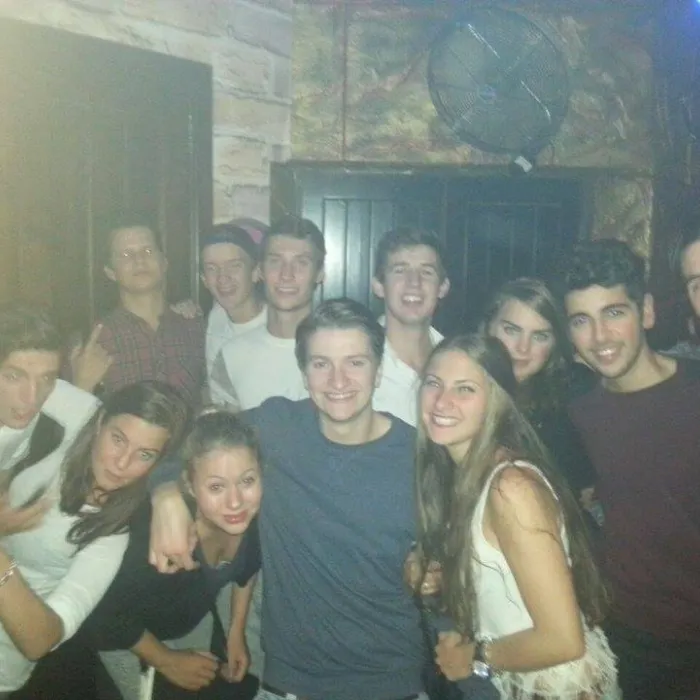 Sjoerd tijdens zijn stage op Malta