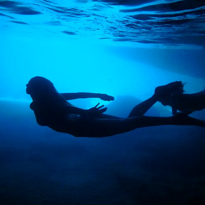 Kiki tijdens haar stage op Curaçao!